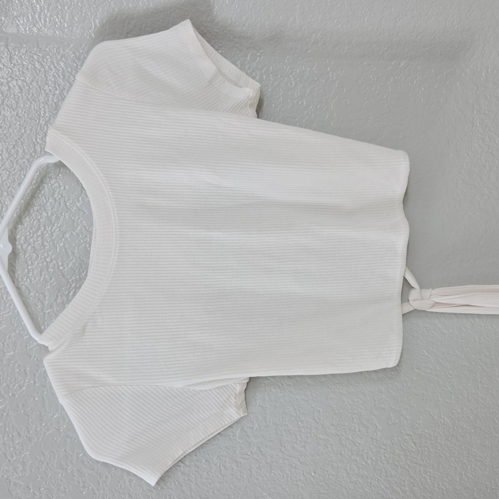 ALO Open Back tie tee